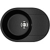 Мойка Модель GR 610-004 (черный оникс) матовая SOFT-TOUCH 610*470*175 с сифоном GOTA ROCIO