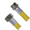 Шланг для газа в оплётке с PVC покрытием, 1/2" г/ш-180 см C-GP27-18
