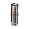 Дымоход ф120 L=1,0м, толщ-0,8мм (сталь-430) Феррум