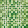Мозайка 327*327 зеленый микс (МС109)