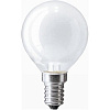 Лампа P45  40W Е14 шарик матовый