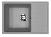 Мойка Модель GR 600-003 (светло-серый) матовая SOFT-TOUCH 600*420*170 с сифоном GOTA ROCIO