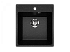 Мойка Модель GR 425-004 (черный оникс) матовая SOFT-TOUCH 425*485*175 с сифоном GOTA ROCIO