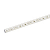 Багет Куатро Белый Серебро (1М4 Light) (2,4м)