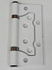 Петля 100*75-2,0 белый б/врезки TRODOS (2шт)
