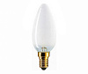 Лампа В35  40W Е14 Philips свеча матовая