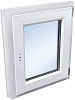 Окно 1-ств заполнение WHS-Halo  профиль VEKA 600*560