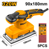 Шлифмашинка вибрационная INGCO INDUSTRIAL FS3208 , 320Вт, 185х93мм